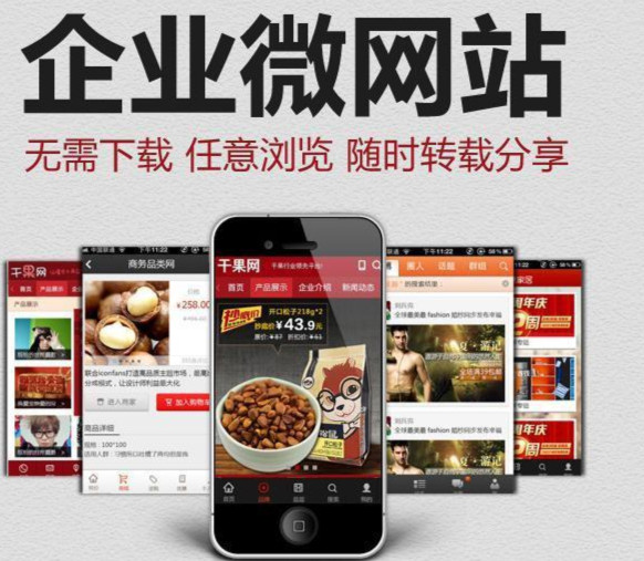 <b>微网站</b>